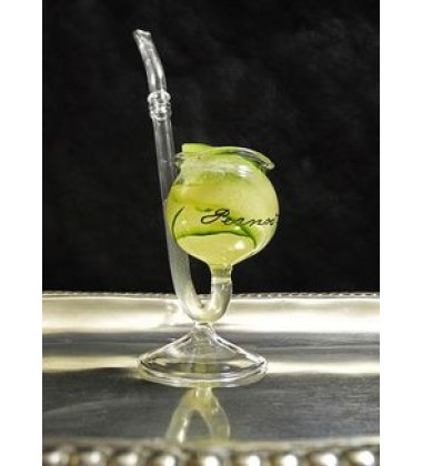 Round Goblet with inbuilt Straw 250ml